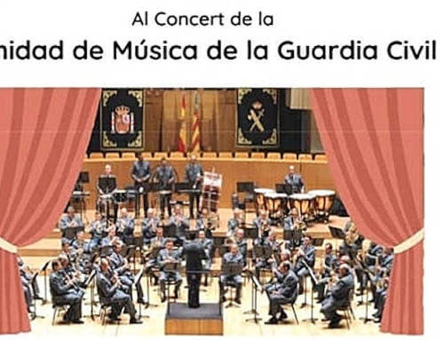 Cataluña Suma comunica la celebración del concierto de la Unidad de Música de la Guardia Civil